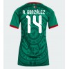 Mexico Armando Gonzalez #14 Hjemmedrakt Kvinner VM 2026 Kortermet